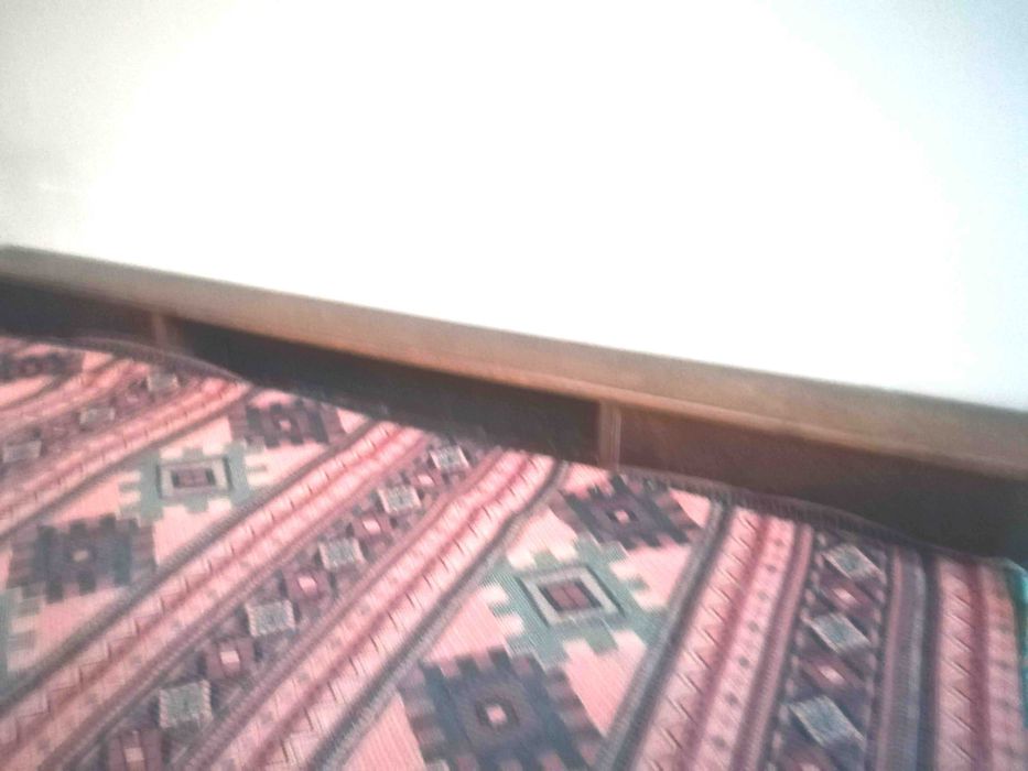 Pat Cadru de pat din lemn + someza + saltea 1 persoana adulta