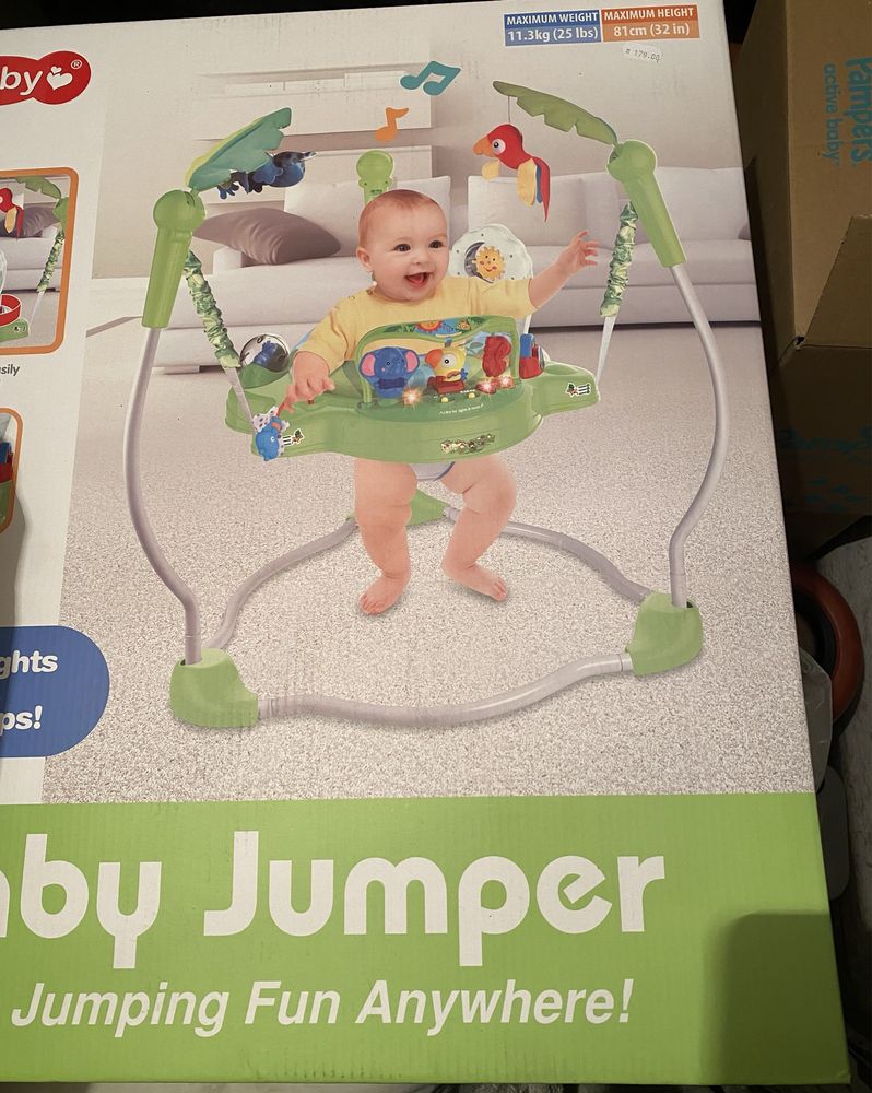 Ново бънджи за бебе /baby jumper