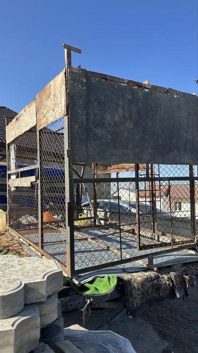 барьер, бутка железная