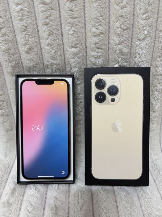 Iphone 13 pro, gold, 128G.