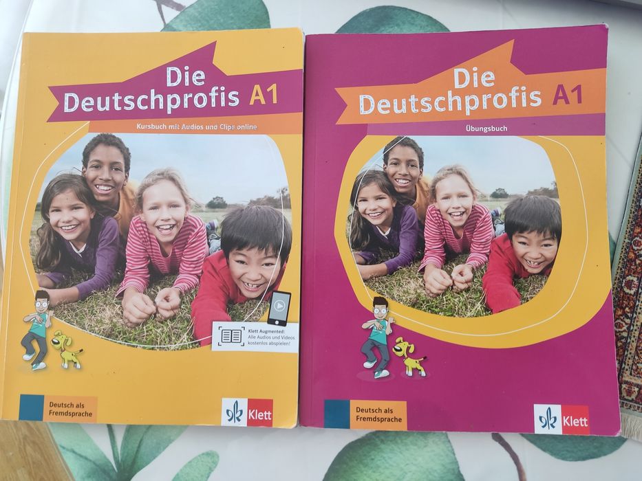 Die Deutschprogis A1 (Ubungsbuch) si Kurdbuch mit Audios und Clips