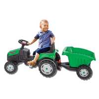 Педальная машина трактор с прицепом Pilsan детская машинка машинки
