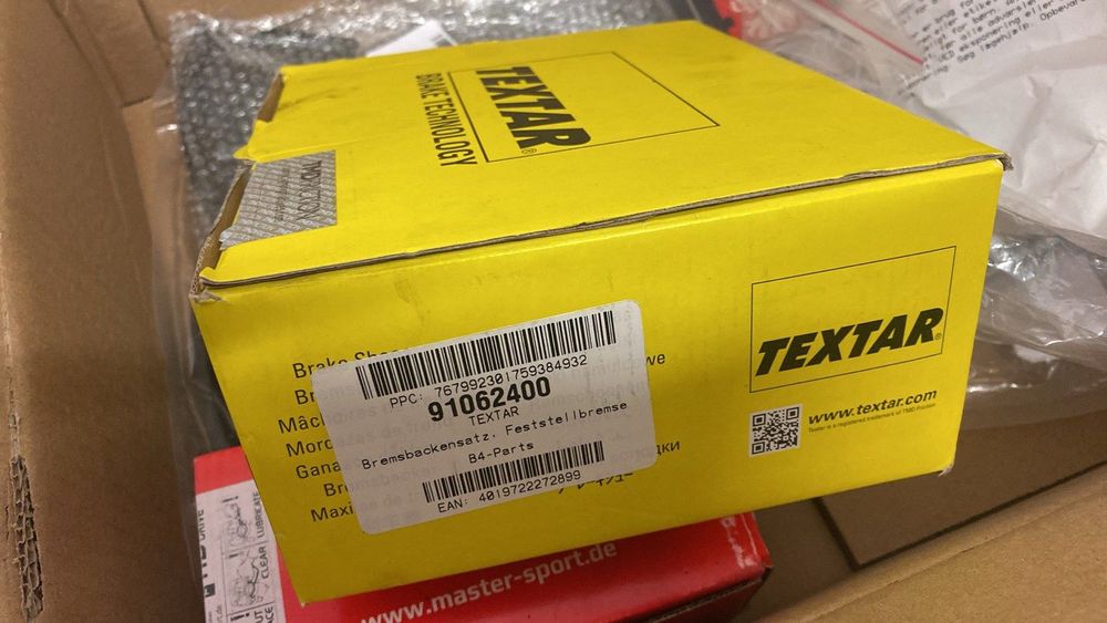 Накладки за ръчна TEXTAR