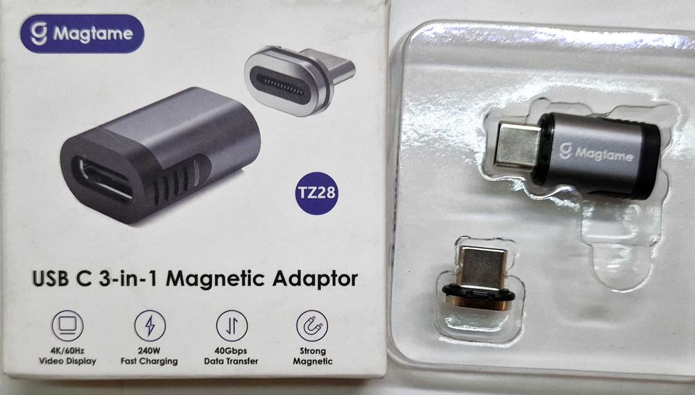 Magtame 240W PD USB C магнитен адаптер, 40 Gbps трансфер на данни