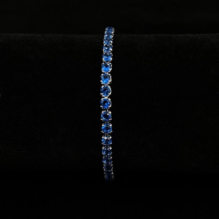 Bratara Tennis regal blue 3 mm