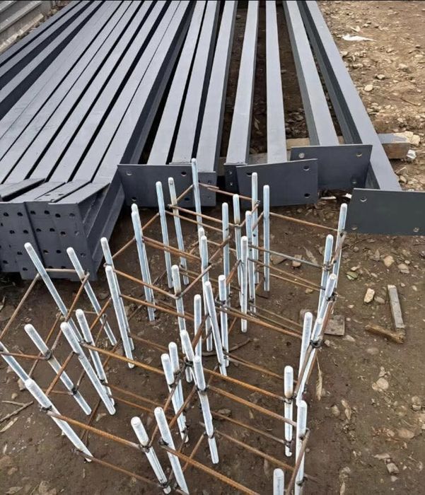 Vand structura metalica demontabilă din stoc 8x25x4m
