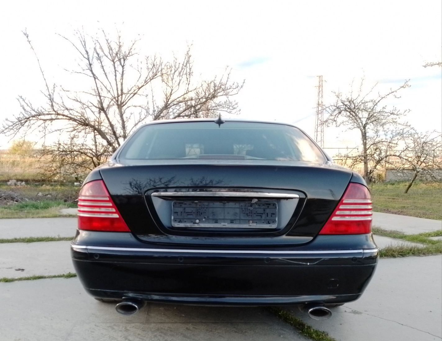 Mercedes S500 w220 на части