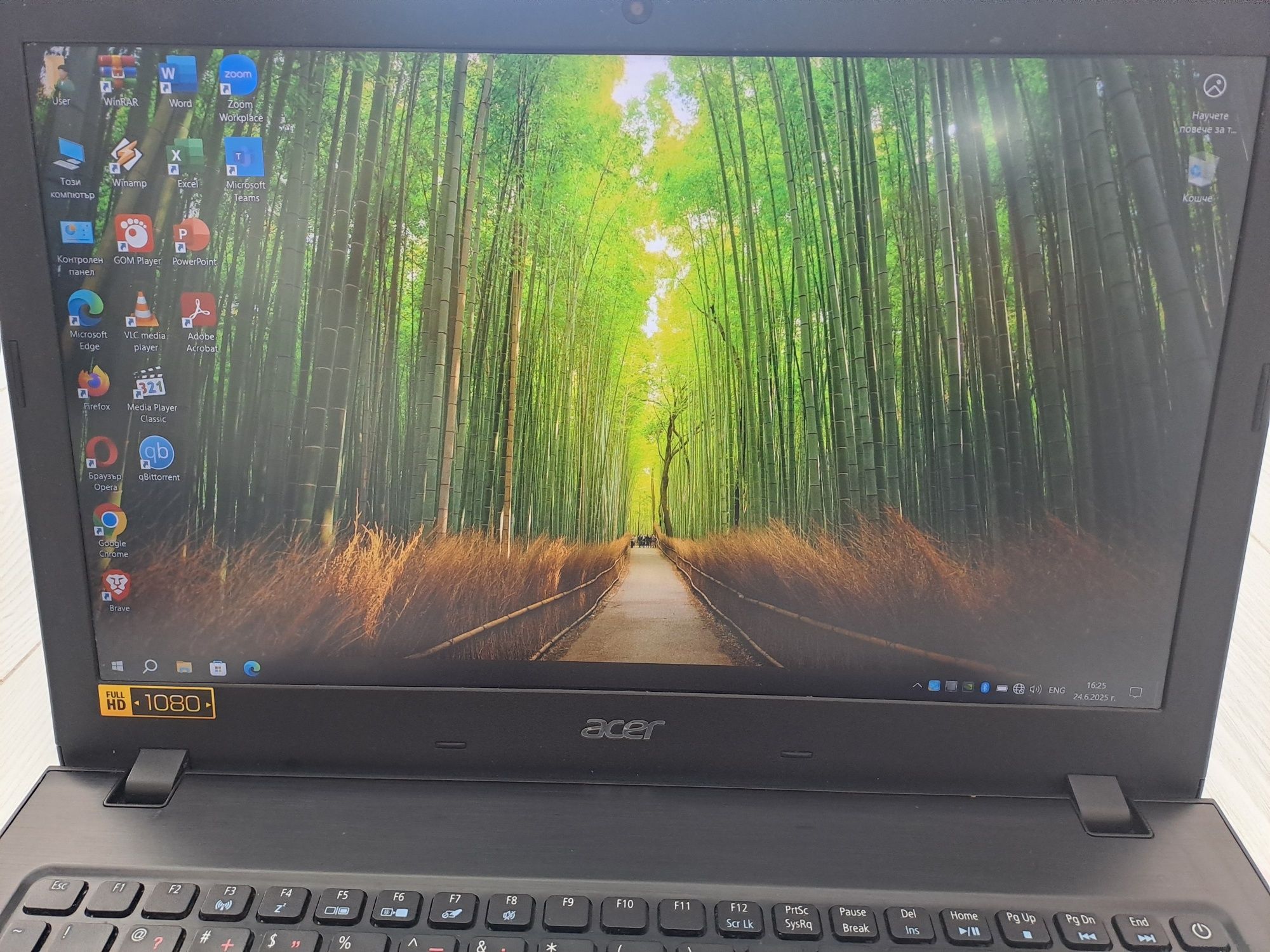 Лаптоп Acer E 15 Aspire в отлично състояние