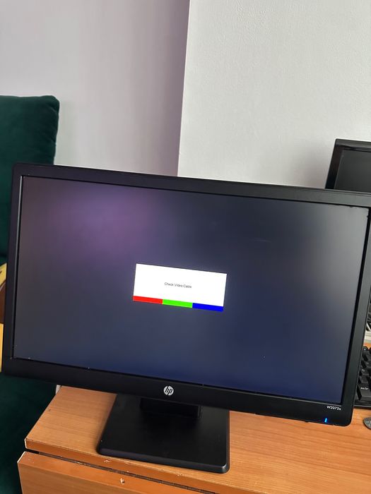 Vand monitor HP W2072a
