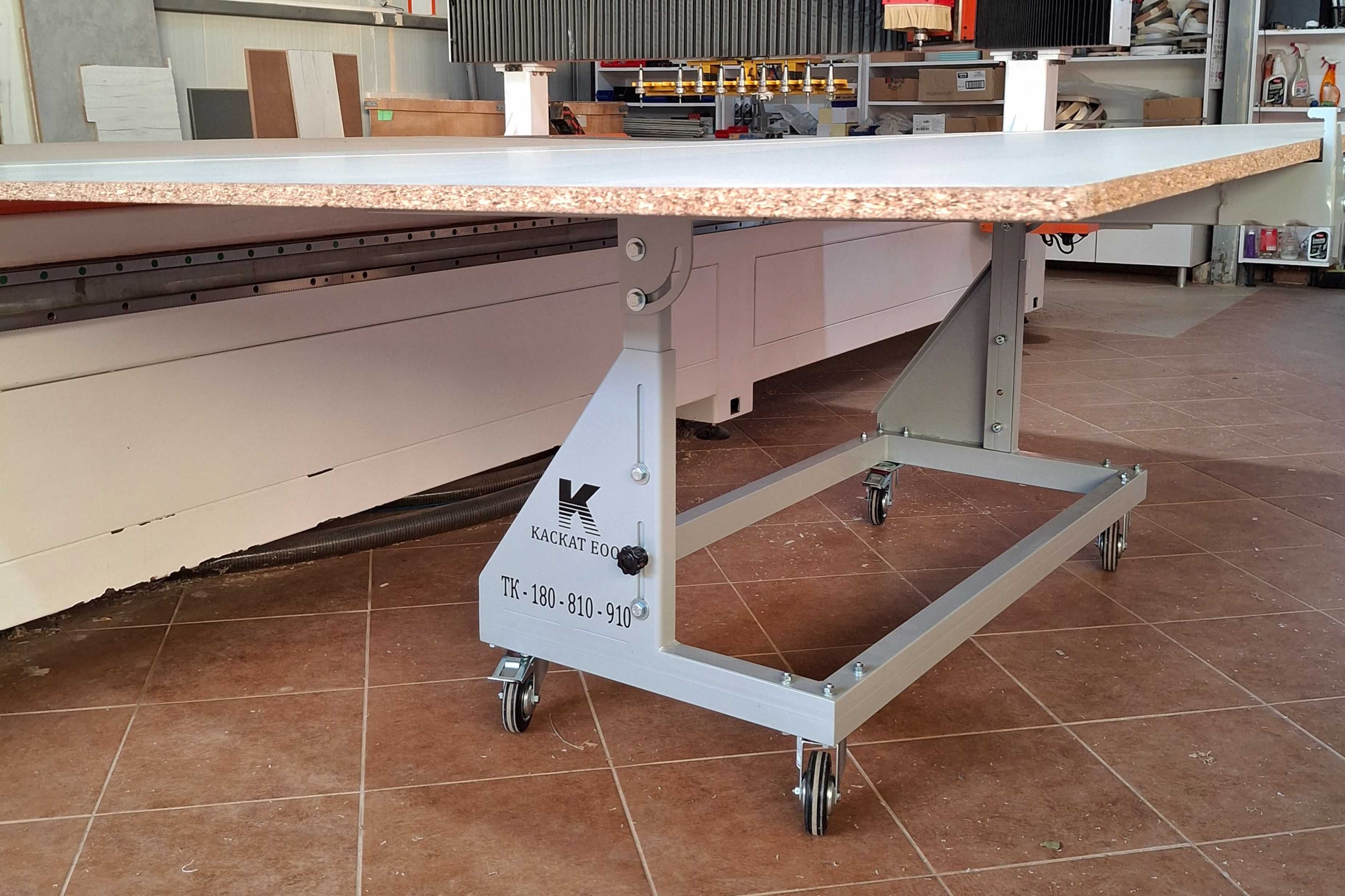 Количка за ПДЧ и МДФ плоскости , транспорт и зареждане на CNC машини .