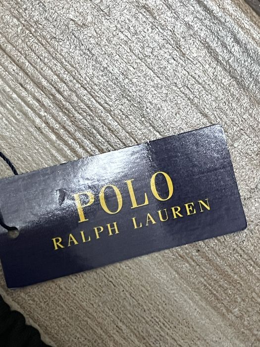 Pantaloni Ralph Lauren, Negru, Logo Roșu