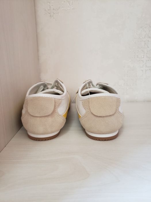 Кроссовки Zara,кожа+замша,для мальчиков и девочек,выходные,35 размер