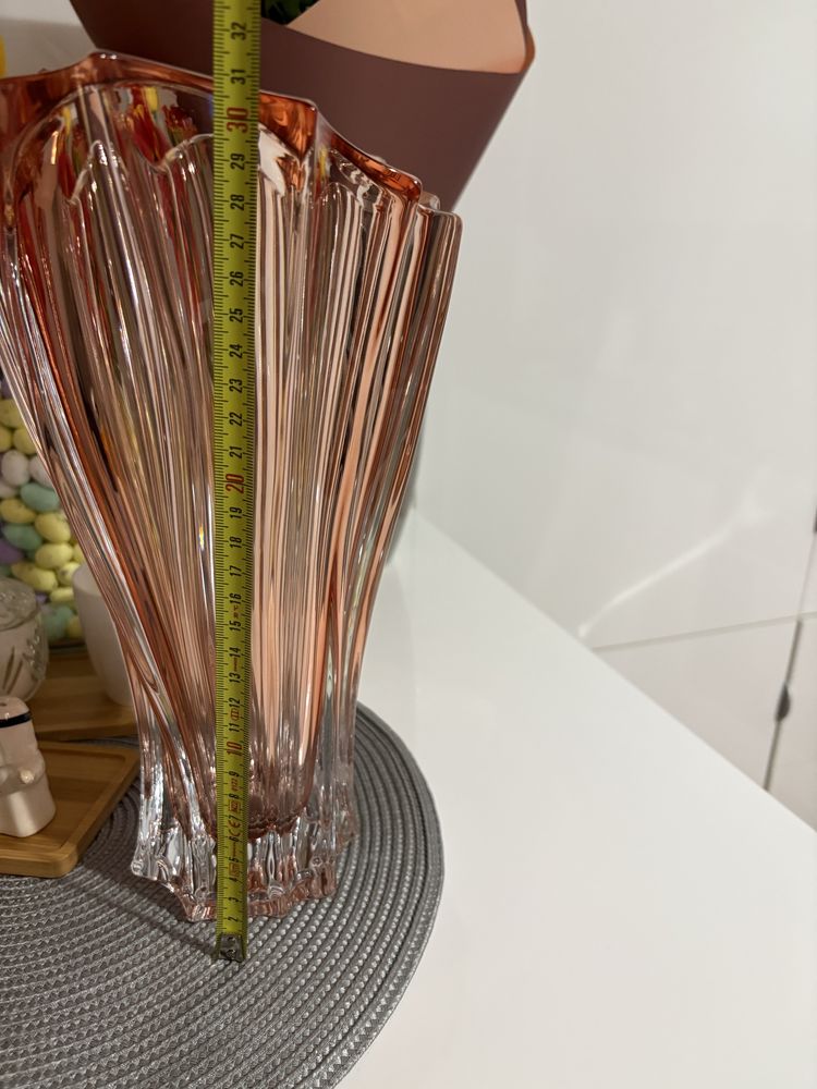 Vaza cristal Bohemia yoko 33 cm