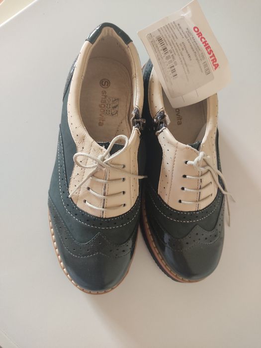 Продам новые кожаные ортопедические туфли