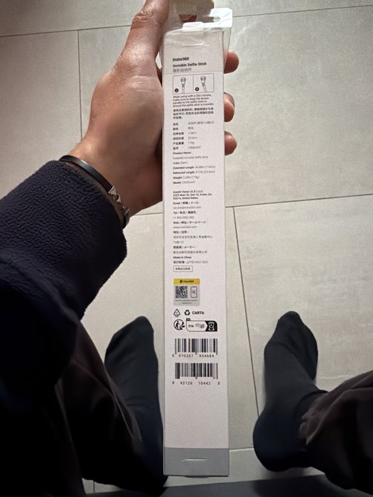 Insta 360 Stick 114 cm invisible