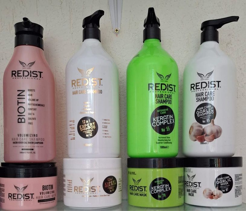 Set sampon si masca de par REDIST diferite categorii