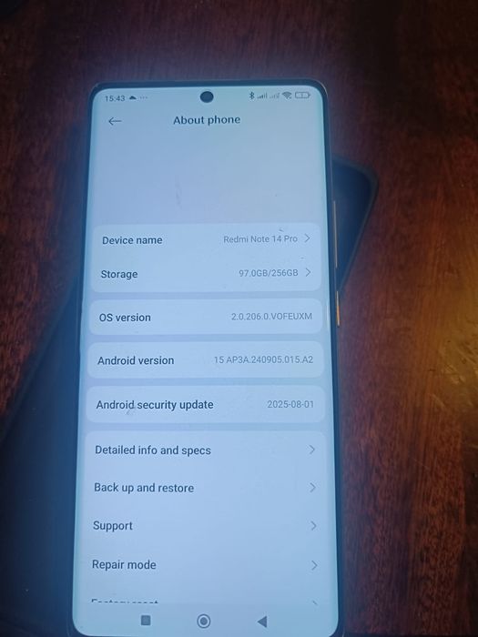 Xiaomi redmi note 14 pro 8/256gb