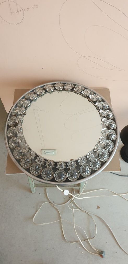 Accesoriu decorațiune înfrumusețare cristal Palwa Germania 1960