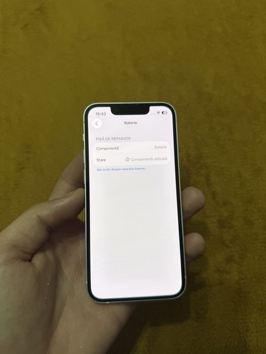 iPhone 13 mini Pink 256 GB 100% bateria impecabil