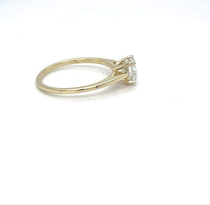 Inel din aur 14k cu diamant lab-grown 1.02 ct - D/VS2 -IGI certificat