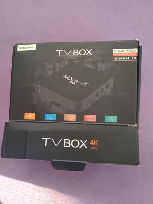 Tv box 4к fusion