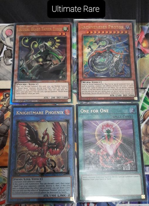 Оригинални Yu-Gi-Oh карти от различни издания !