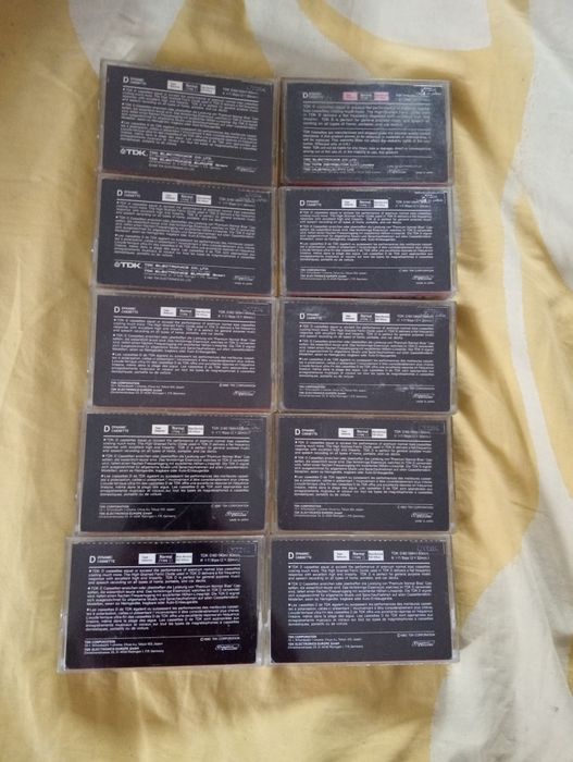 Lot casete audio TDK,made in Japonia.