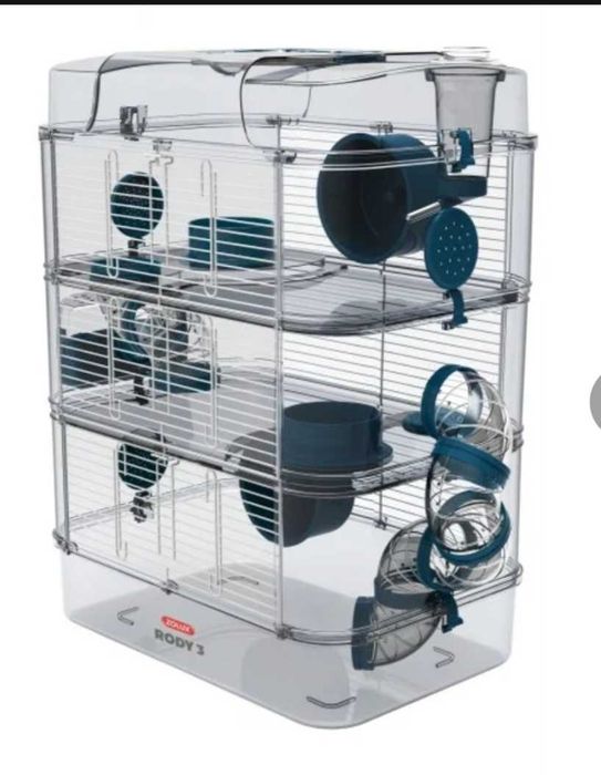 Cușcă spațioasă pentru hamsteri