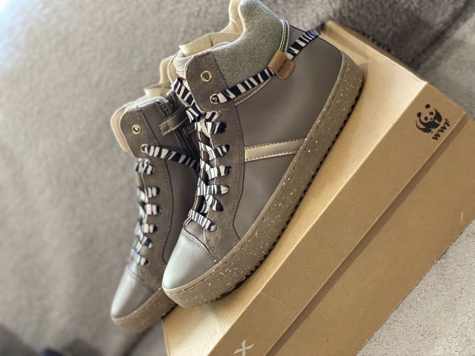 GEOX Сникърси J Kalispera G. F J944GF 04322 C9006 S Smoke Grey