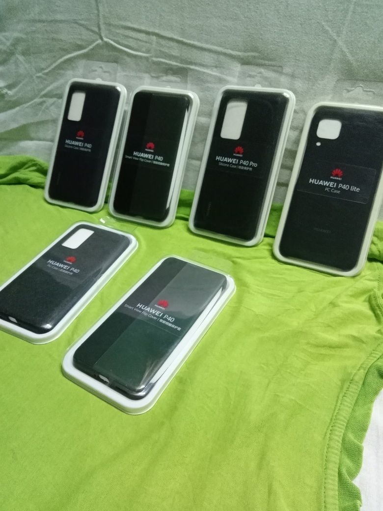 Lot husa huse huawei P40 P40 lite P40 Pro carcasa / flip NOI Originale