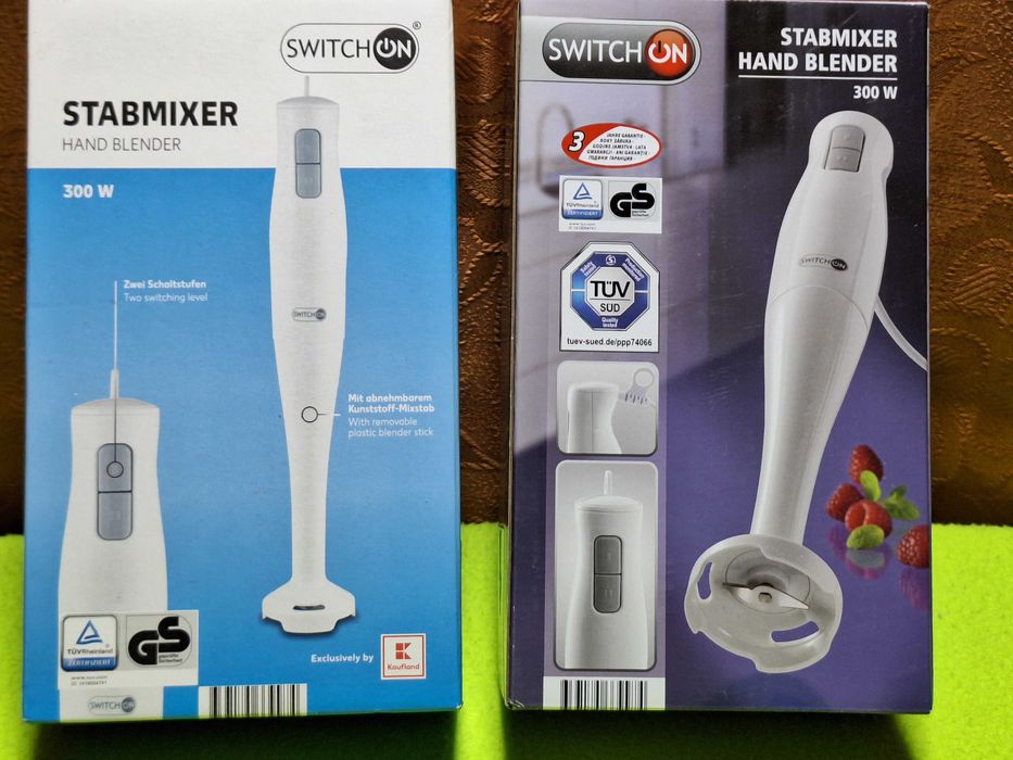 Doua modele - Mixer vertical, model SWITCH -on