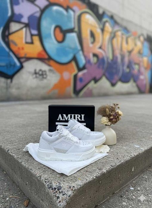 Adidasi AMIRI MA 1 White - Adidasi Unisex Full Box Premium