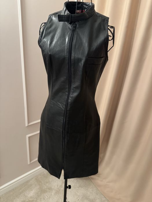 Кожена рокля. Естествена кожа