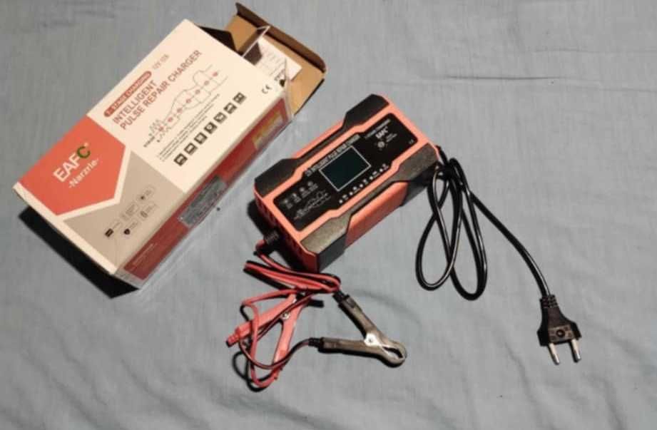 Încărcător/ Redresor Inteligent Baterie Auto, Gel, AGM, 12V – 12A