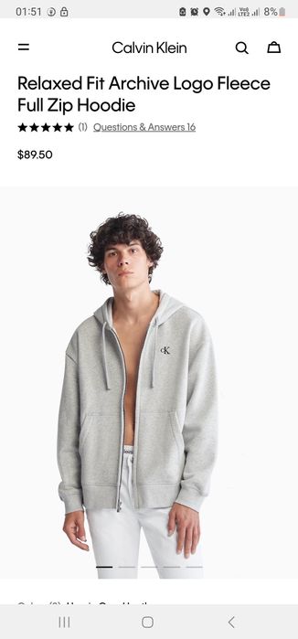 Calvin Klein худи и джогеры