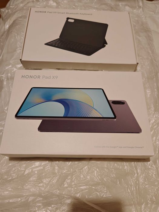 ЧИСТО НОВ - Таблет HONOR pad X9 WI-FI + 4G, 128 GB, 11.5 " - ПОДАРЪЦИ
