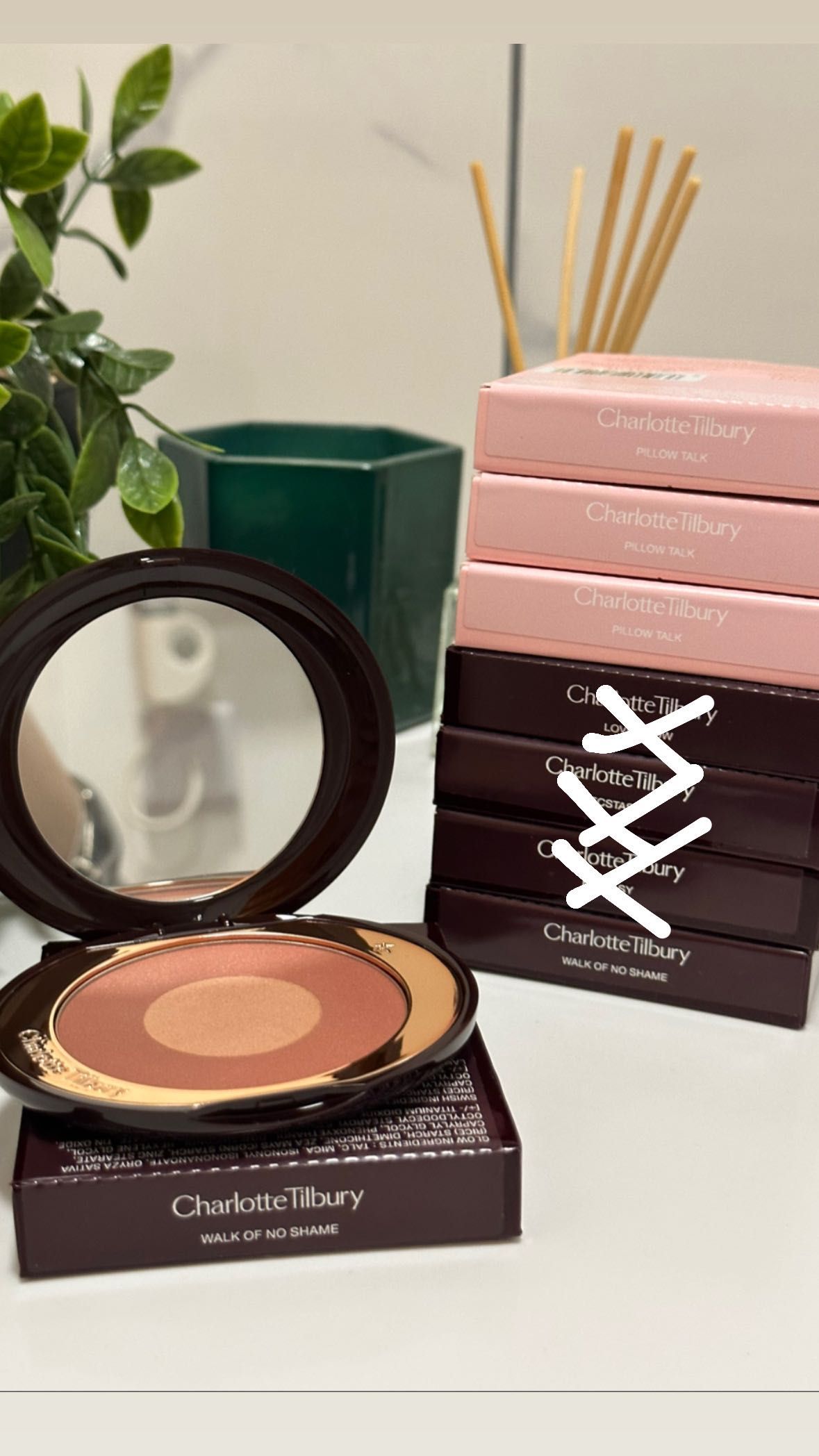 Оригинална козметика Charlotte Tilbury Huda Too faced Rare beauty