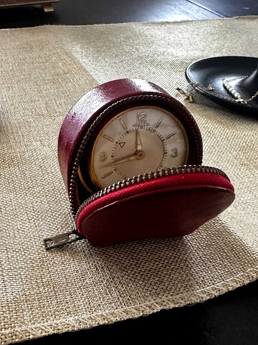 Jaeger-LeCoultre Miniature Travel Alarm Clock 8 Days