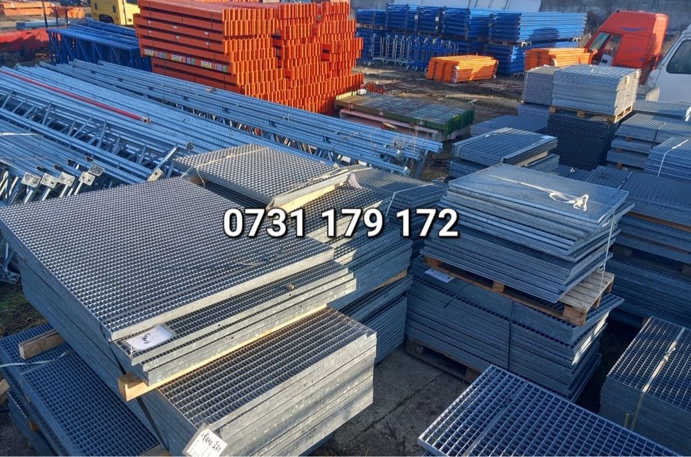 Trepte zincate galvanizat platforme zincate