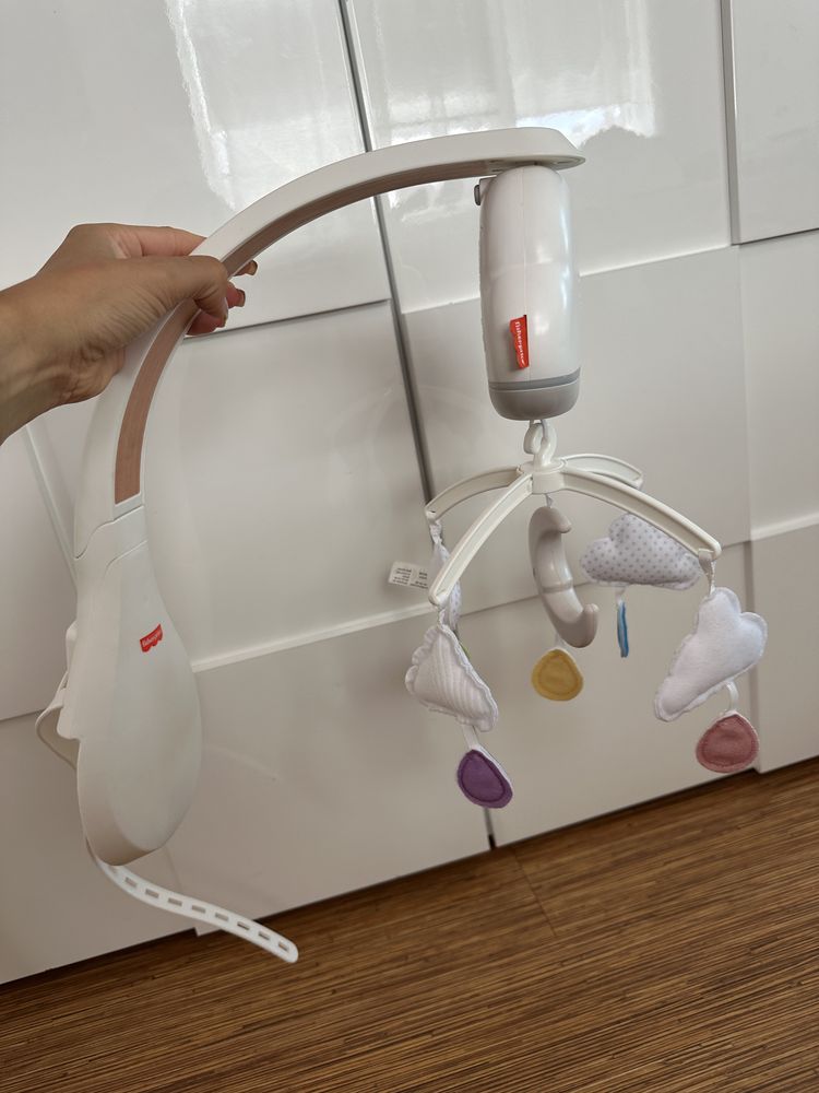 Музикална въртележка за кошара Fisher Price - Облачета