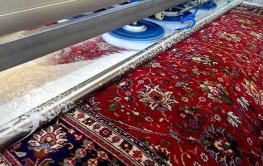 Стирка  ковров Гилам ювиш. Туркия техналогияси енди Навоийда