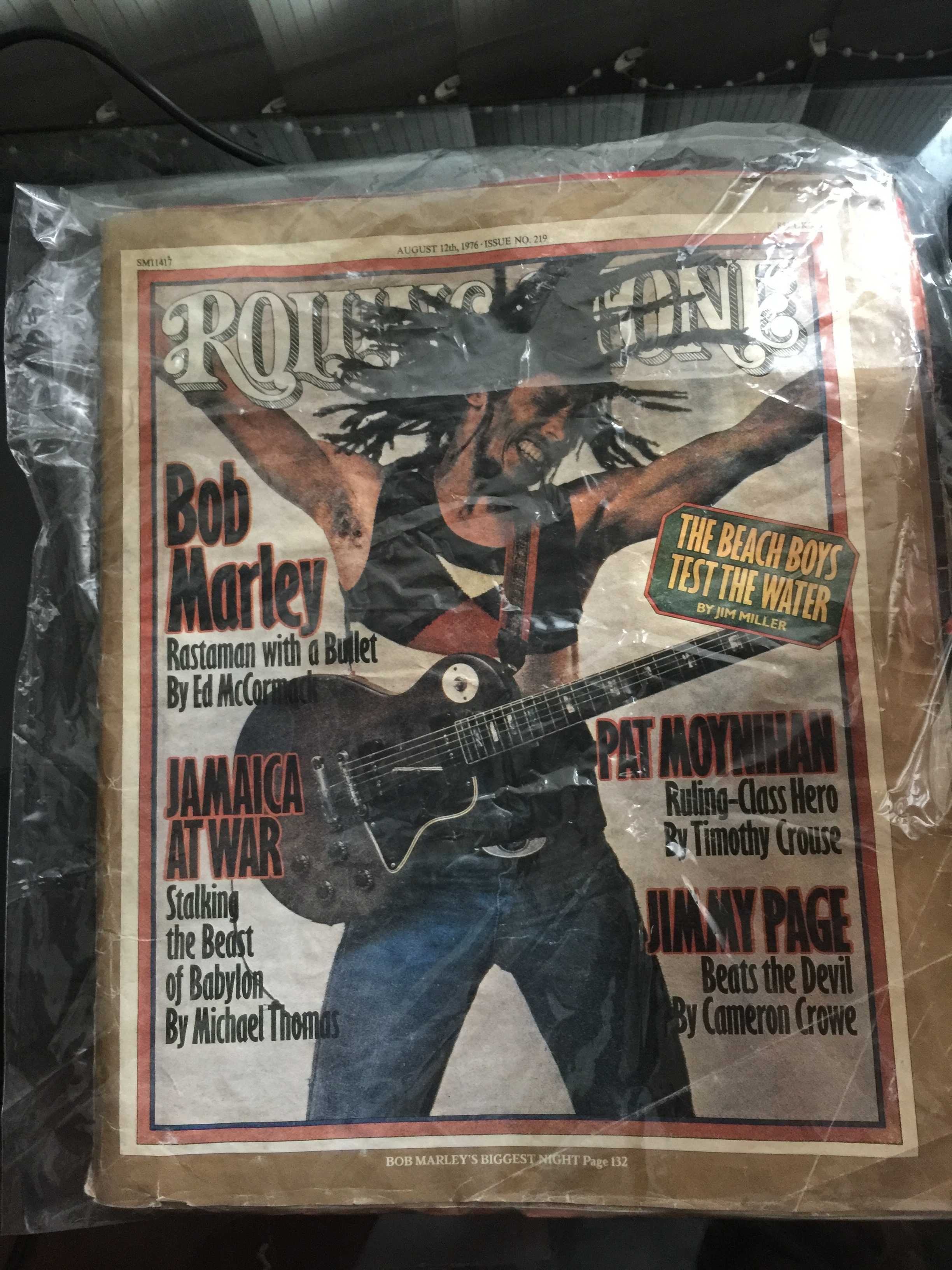 Продам журнал "Rolling Stone" за 1976 год! Раритет! Для Любителей!