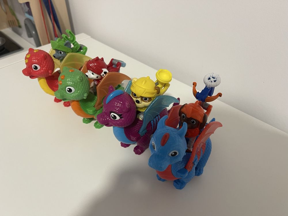 Paw patrol cu dragoni