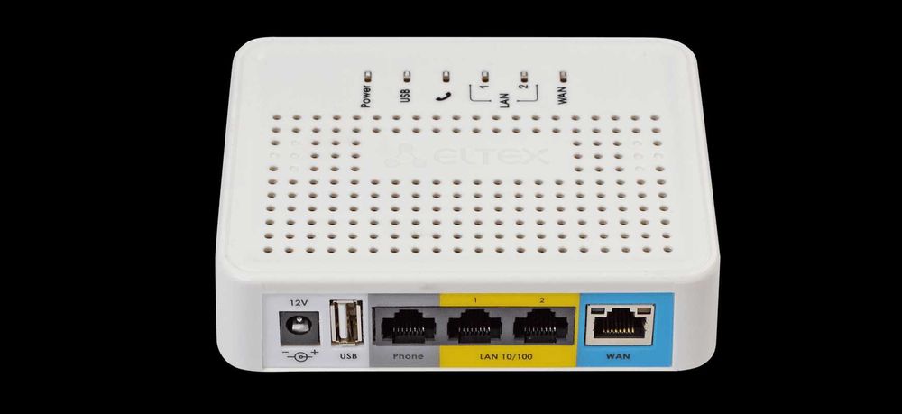 VoIP - абонентский шлюз (Eltex TAU-1M.IP)