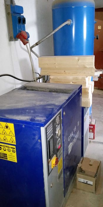 Compresor Ceccato CSA 15 cu rezervor și uscător