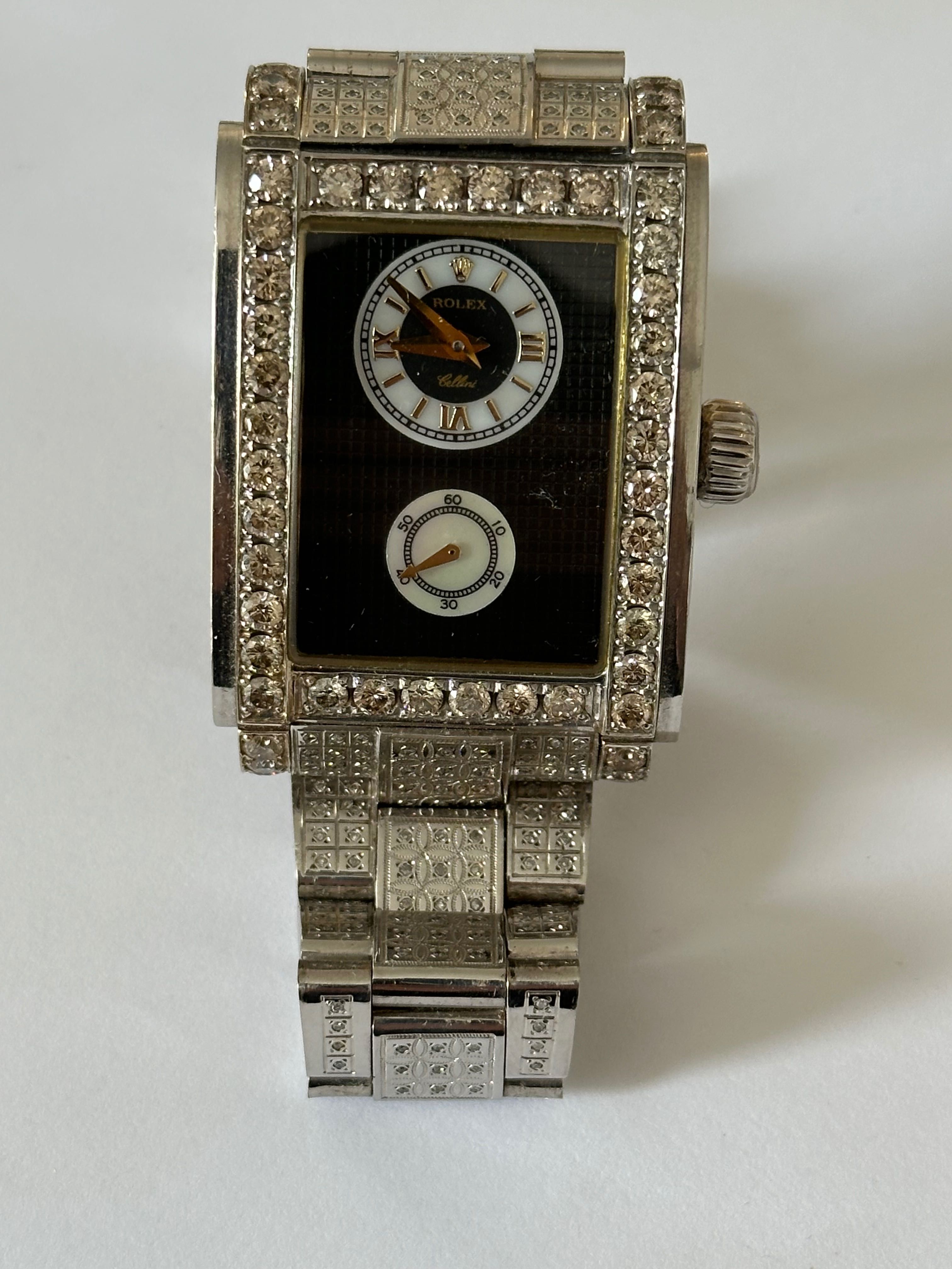 Ексклузивен златен часовник за продажба, копие на Cellini Rolex Prince