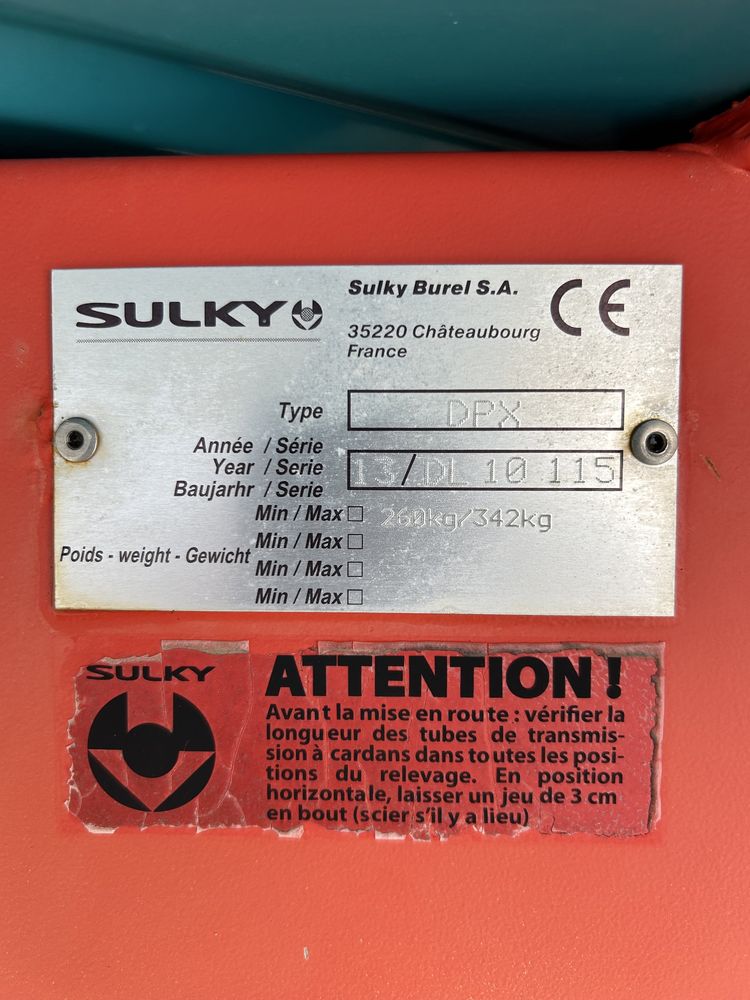 Distribuitor ingrasamant Sulky-Amazone