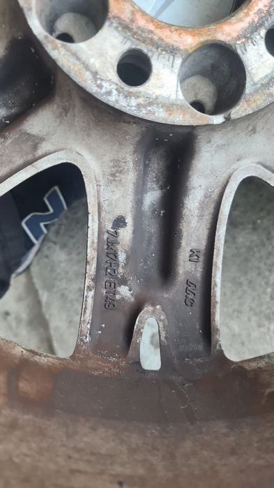 Jante aluminiu Mercedes 17 toli ET 49 7 J 5 x 112