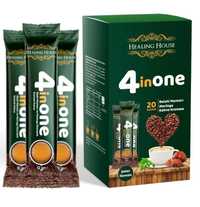Турецкий кофе для похудения Healing House 4-in-one (20 пакетиков)