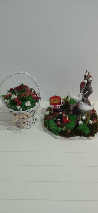 Decoratiuni, cadouri lucrate manual